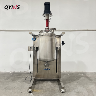 升降裝置雙層304不銹鋼反應釜100L、150L、200L