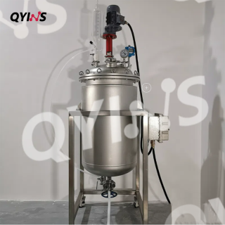 攪拌款雙層304不銹鋼反應釜300L、500L、1000L